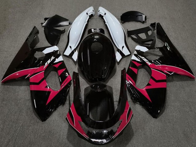 1996-2007 Yamaha YZF600R Thundercat Motorcycle Fairings - Glossy Black Pink White Canada