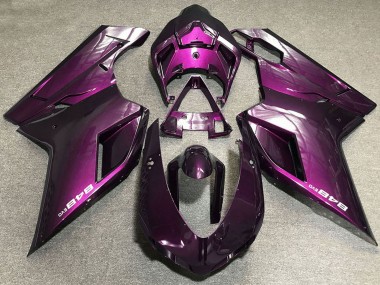 Wholesale 2007-2014 Ducati 848 Motorcycle Fairings - Purple Canada
