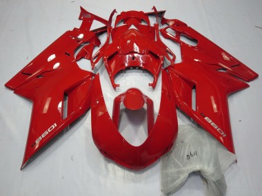 Wholesale 2007-2014 Ducati 1098 Motorcycle Fairings - Red Canada