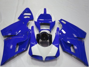 Wholesale 1993-2005 Ducati 916 Motorcycle Fairings - Blue Glossy Black Canada