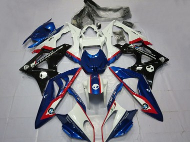 Wholesale 2009-2014 BMW S1000RR Bike Fairings - White Red Blue Glossy Black Canada