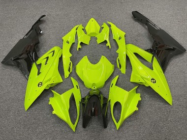 Wholesale 2009-2014 BMW S1000RR Motorcycle Fairings - Neon Yellow Glossy Black Canada