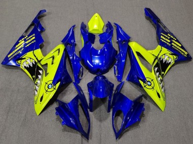 Wholesale 2009-2014 BMW S1000RR Motorcycle Fairings - Yellow Blue Shark Canada