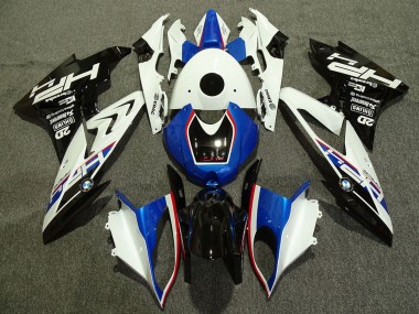 Wholesale 2009-2014 BMW S1000RR Motorcycle Fairings - White Red Blue Glossy Black HP Canada