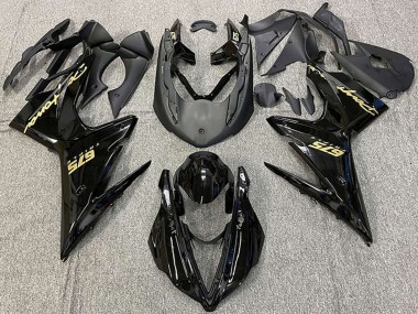 Wholesale 2013-2016 Triumph Daytona 675 Motorcycle Fairings - Glossy Black Gold Decals Canada