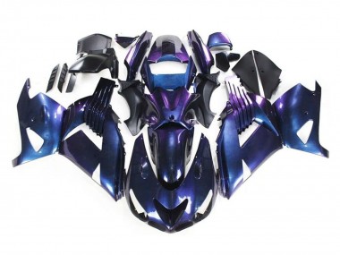 Wholesale 2006-2011 Kawasaki ZX14R ZZR1400 Motorcycle Fairings - Chameleon Blue Purple Canada