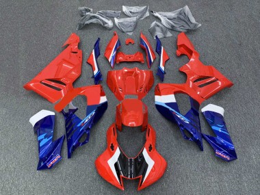 Wholesale 2020-2023 Honda CBR1000RR-R Motorcycle Fairings Kit - White Red Blue HRC Canada