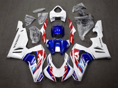 Wholesale 2020-2023 Honda CBR1000RR-R Motorcycle Fairing Kits - White Red Blue HRC Canada