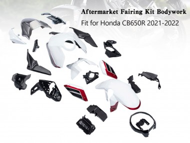 Wholesale 2019-2022 Honda CB650R Motorcycle Fairings - White Black Red Canada