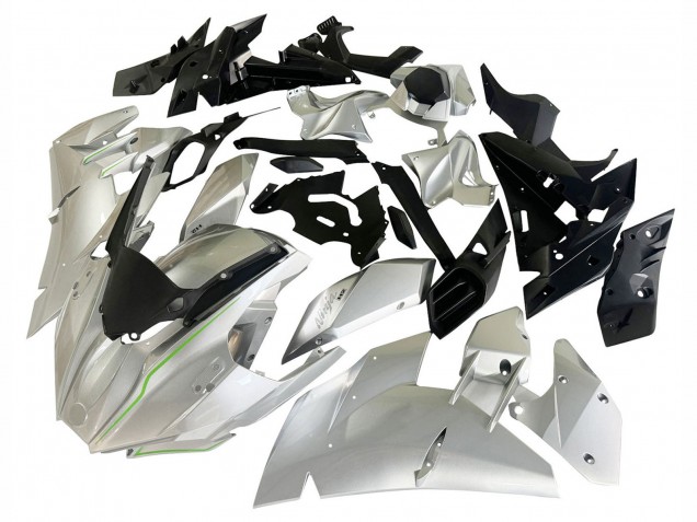 2015-2022 Kawasaki Ninja H2 Motorcycle Fairings - Silver Canada