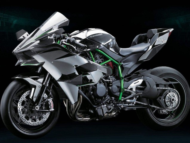 2015-2022 Kawasaki Ninja H2 Motorcycle Fairing Kits - Grey Canada