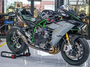 Wholesale 2015-2022 Kawasaki Ninja H2 Motorcycle Fairings - Grey Canada