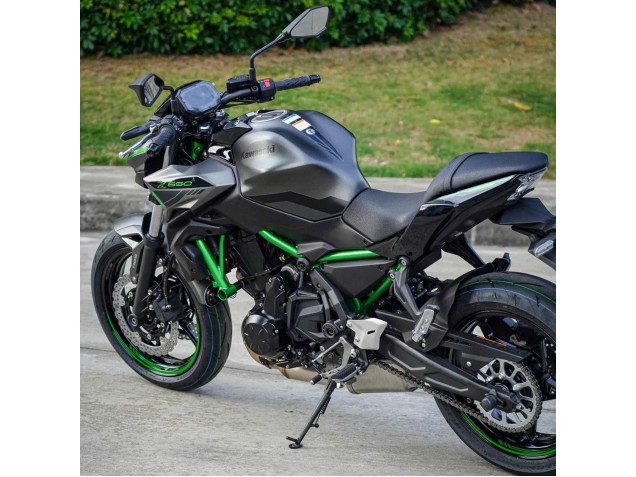 2020-2023 Kawasaki Ninja Z650 Motorcycle Fairings - Black Green Canada