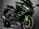 2020-2025 Kawasaki Z1000SX Motorcycle Fairing - Black Green Ninja Canada