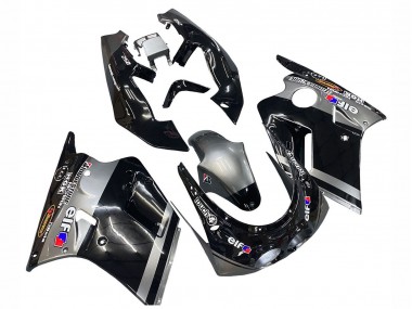 Wholesale 1989-1990 Kawasaki ZXR250 Motorcycle Fairings - Glossy Black Grey Elf Touch4 Bridgestone Canada