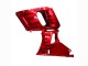 1998-2003 Kawasaki ZZR600 Motorcycle Fairings - Red with Black Flame Canada