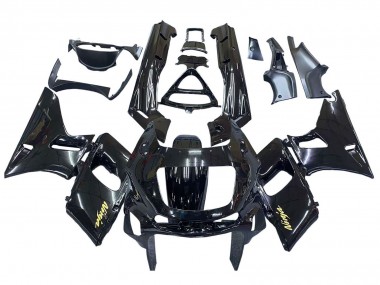 Wholesale 1998-2003 Kawasaki ZZR600 Motorcycle Fairings - Glossy Black Gold Ninja Canada