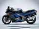 1990-1992 Kawasaki ZZR1100 Motorcycle Fairings - Blue Glossy Black Canada