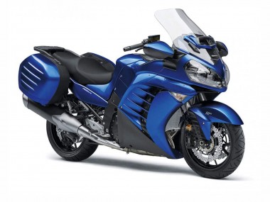 Wholesale 2007-2009 Kawasaki GTR1400/ZG1400 Motorcycle Fairings - Blue Black Canada