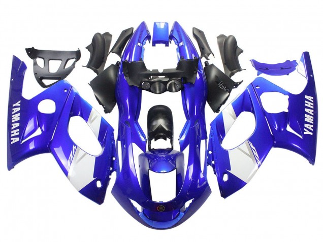 1996-2007 Yamaha YZF600R Thundercat Motorcycle Fairing - Blue White Silver Canada