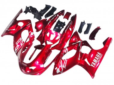 Wholesale 1996-2007 Yamaha YZF600R Thundercat Motorcycle Fairings - Red White Thunderace Canada