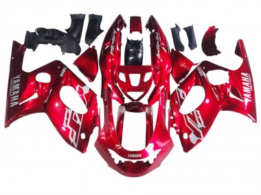Wholesale 1996-2007 Yamaha YZF600R Thundercat Motorcycle Fairings - Red White Thunderace Canada