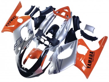 Wholesale 1996-2007 Yamaha YZF600R Thundercat Motorcycle Fairings - Orange Grey Glossy Black Canada