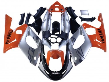 Wholesale 1996-2007 Yamaha YZF600R Thundercat Motorcycle Fairings - Orange Grey Glossy Black Canada