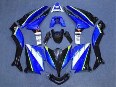 Wholesale 2015-2016 Yamaha TMAX530 Motorcycle Fairings - White Blue Black Canada