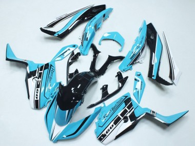 Wholesale 2017-2021 Yamaha XMAX300 Motorcycle Fairings - Sky Blue Glossy Black Canada