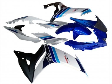 Wholesale 2017-2020 Suzuki GSX250R Motorcycle Fairings - White Blue Black Racing Canada