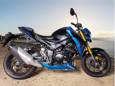Wholesale 2017-2022 Suzuki GSX-S 750 Motorcycle Fairing Kits - Blue Black Canada