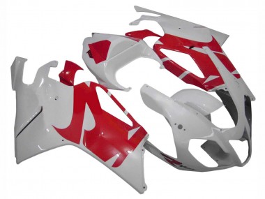 Wholesale 2003-2006 Aprilia RSV1000 Motorcycle Fairings - White Red Canada
