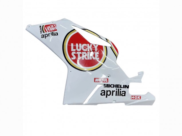 2003-2006 Aprilia RSV1000 Motorcycle Fairings - White Red Lucky Strike Motul 34 Canada