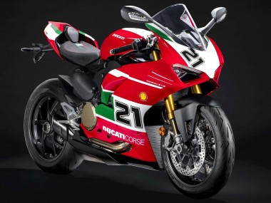 Wholesale 2020-2024 Ducati Panigale V2 Motorcycle Fairings - White Red Green Matte Black Corse 21 Canada