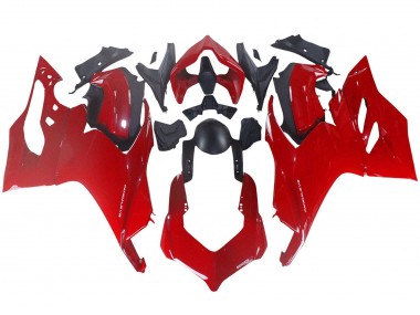 Wholesale 2020-2024 Ducati Panigale V2 Motorcycle Fairing - Red Matte Black Canada