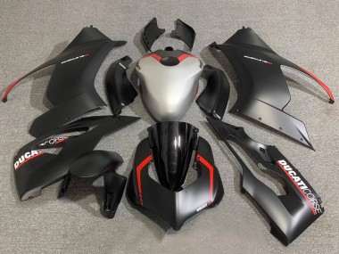 Wholesale 2020-2024 Ducati Panigale V2 Motorcycle Fairings - Silver Red Matte Black Corse Canada