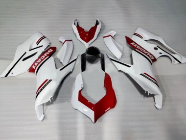 Wholesale 2020-2024 Ducati Panigale V2 Motorcycle Fairings - White Red Glossy Black Canada