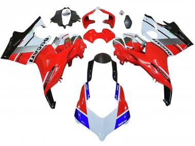 Wholesale 2018-2019 Ducati Panigale V4 V4S Motorcycle Fairings - White Silver Red Glossy Black Canada