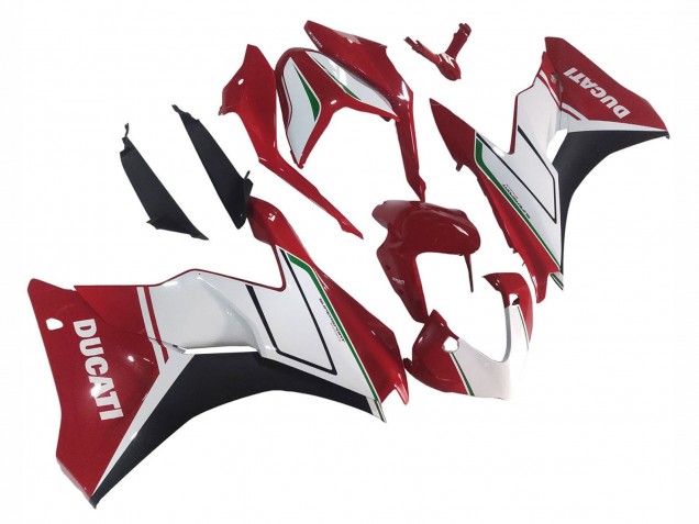 2017-2022 Ducati Supersport 939/939S Motorcycle Fairings - White Red Black Green Canada