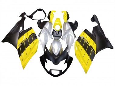 Wholesale 2005-2010 BMW K1200S Motorcycle Fairings - Yellow Silver Matte Black Canada