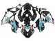 2023-2024 BMW S1000RR Motorcycle Fairings - Light Blue Matte Black Petronas Canada