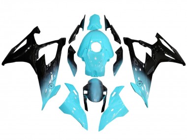 Wholesale 2019-2022 BMW S1000RR Motorcycle Fairings - Light Blue Black Canada