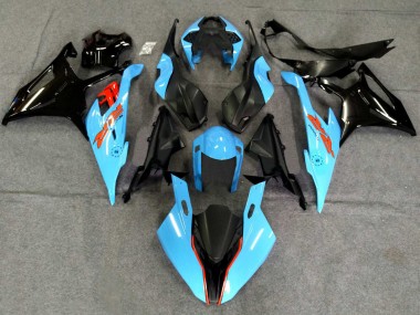 Wholesale 2019-2022 BMW S1000RR Motorcycle Fairings - Black Light Blue Canada