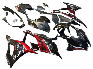 Wholesale 2019-2022 BMW S1000RR Motorcycle Fairings - Black Dark Red Canada
