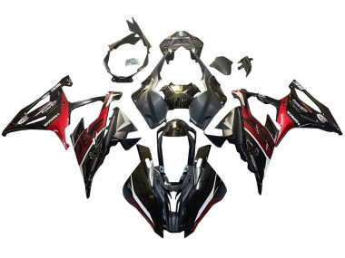 Wholesale 2019-2022 BMW S1000RR Motorcycle Fairings - Black Dark Red Canada