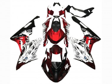 Wholesale 2017-2018 BMW S1000RR Motorcycle Fairings - White Red Black Canada