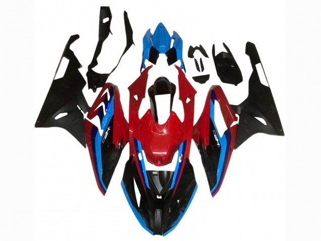 2017-2018 BMW S1000RR Motorcycle Fairings - Blue Red Black Canada