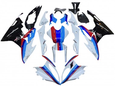 Wholesale 2015-2016 BMW S1000RR Motorcycle Fairing Kits - White Red Blue Glossy Black Canada
