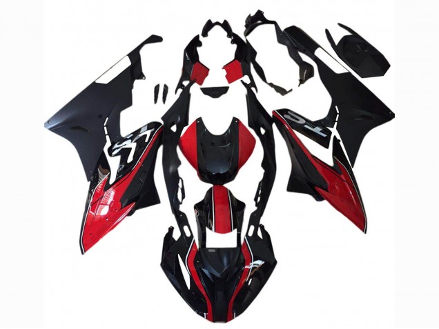2015-2016 BMW S1000RR Motorcycle Fairings - Red White Matte Black Canada